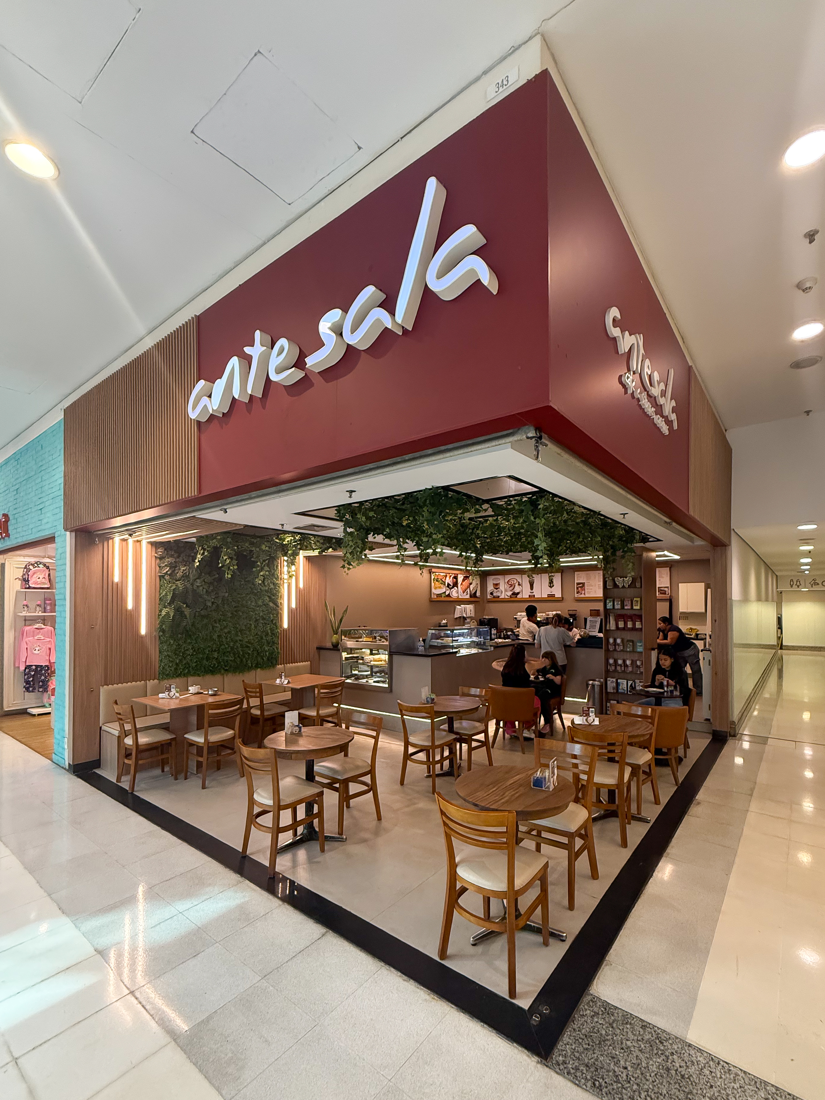 Logo da loja antesala cafe