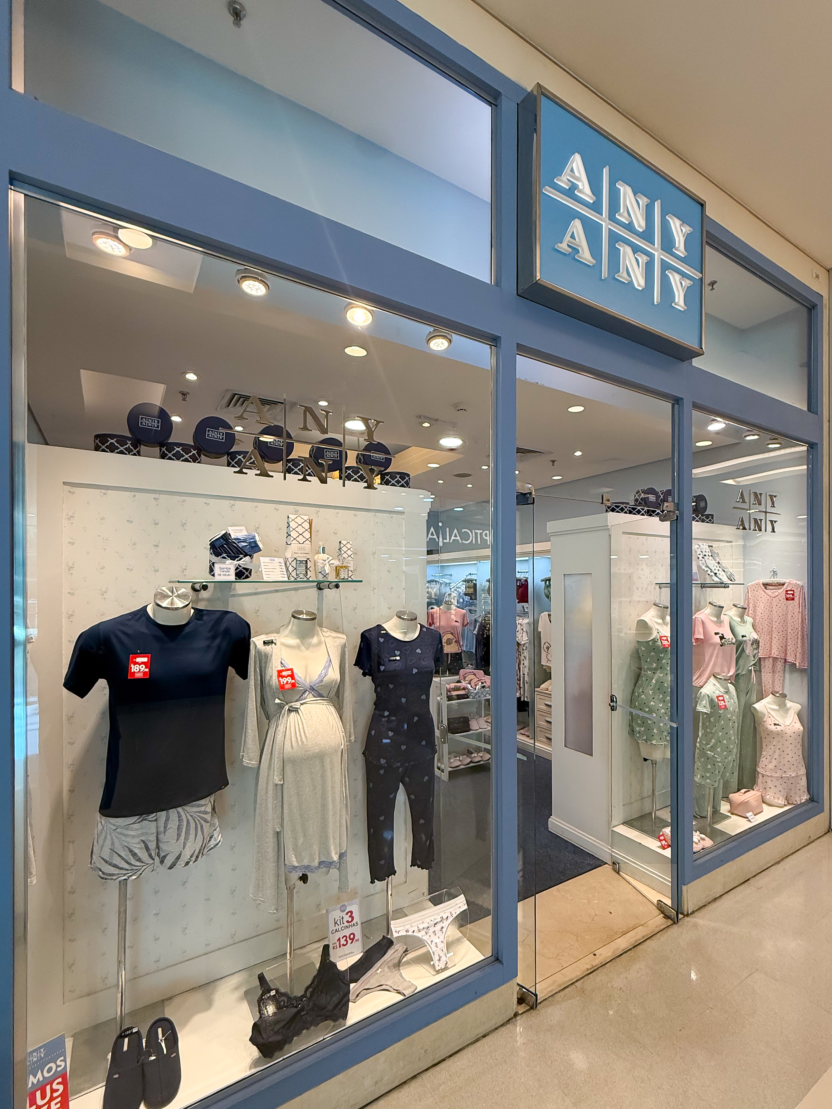 Logo da loja any any