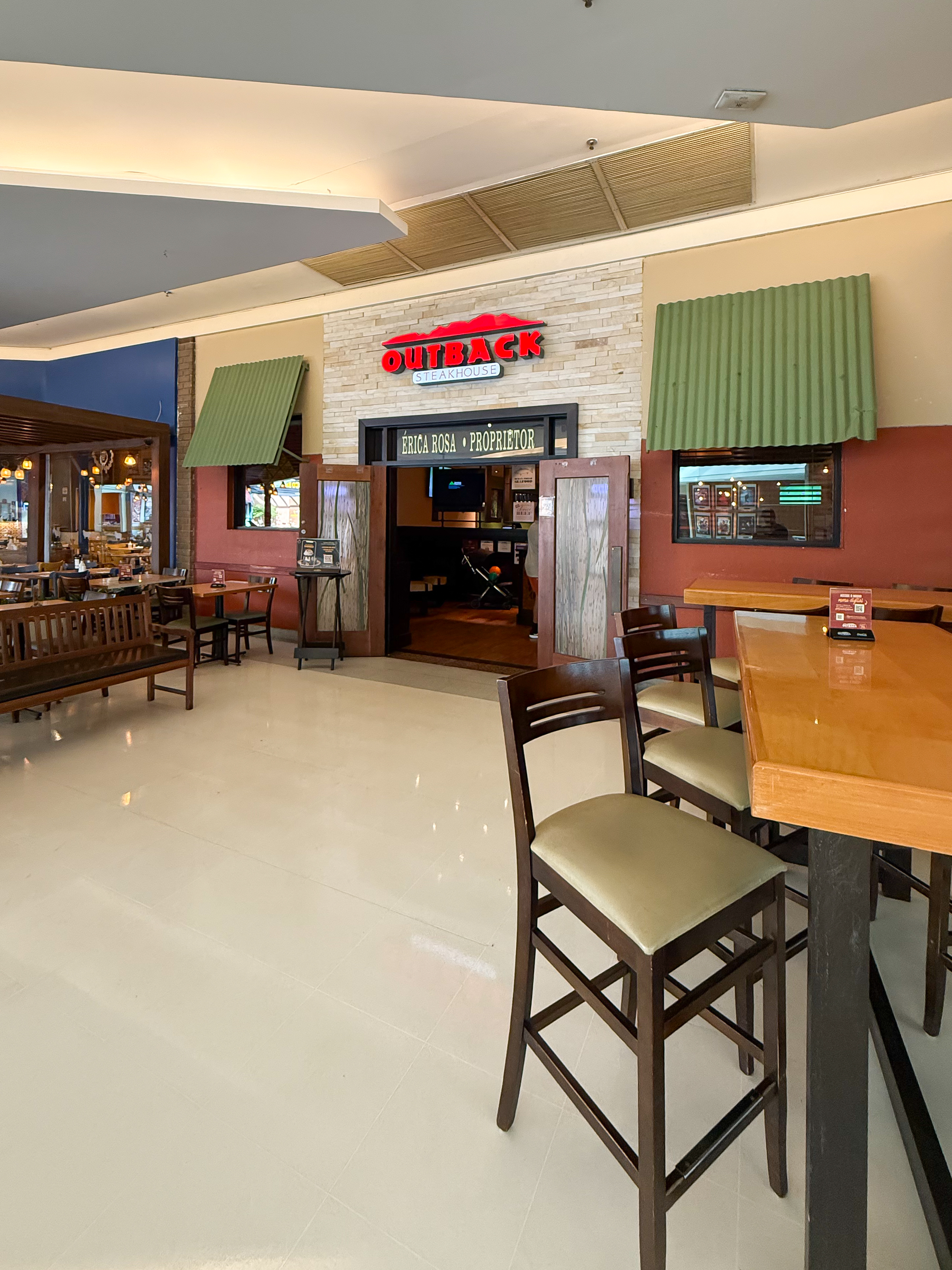 Logo da loja outback steakhouse