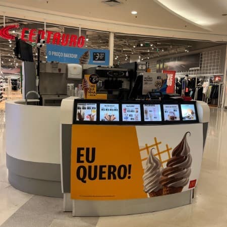 Logo da loja mc donald´s