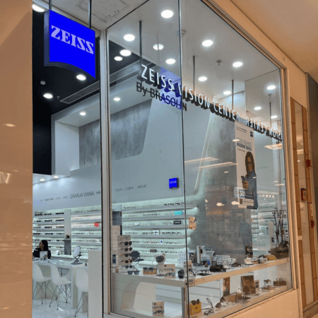 Logo da loja zeiss vision center