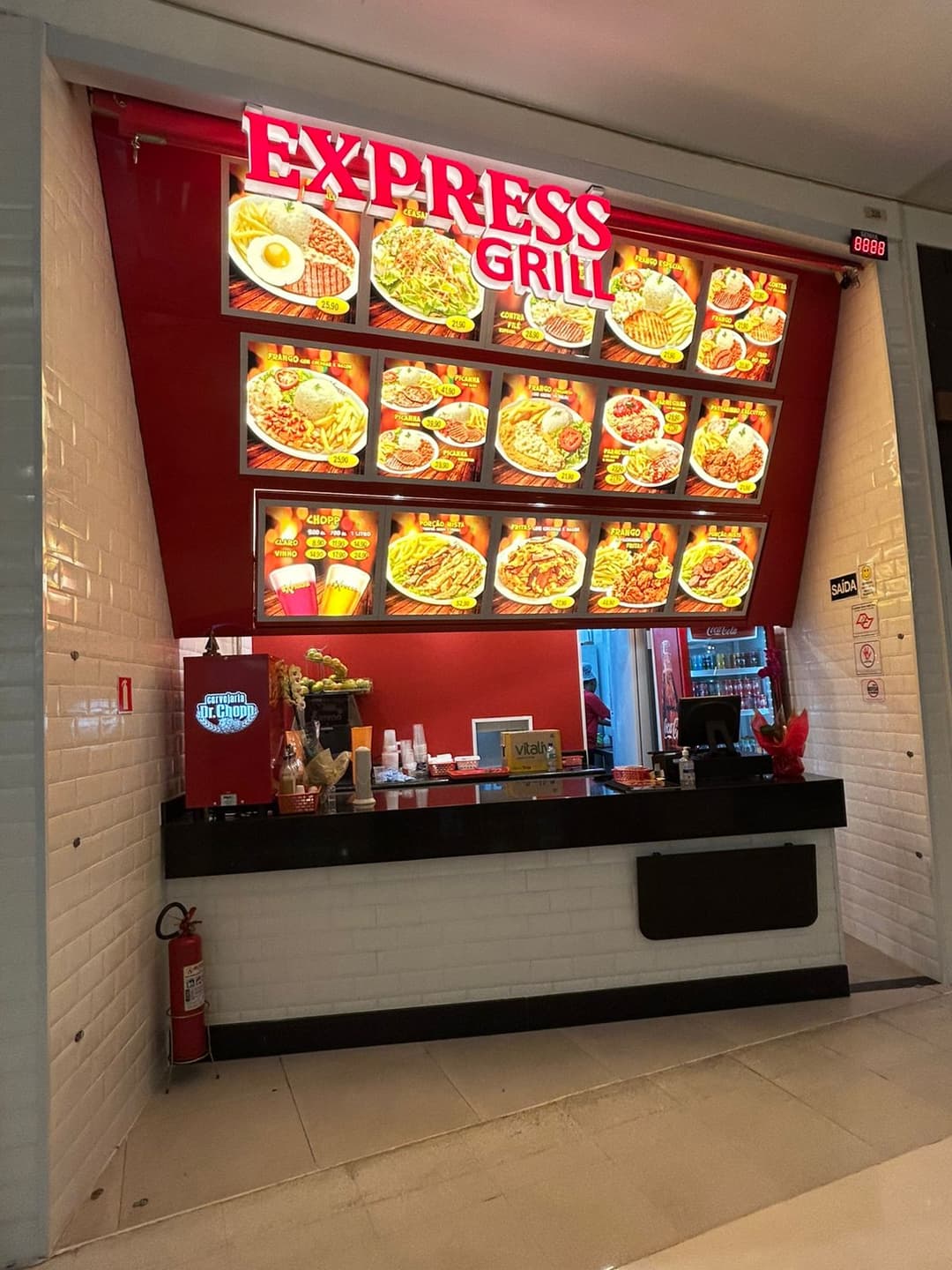 Logo da loja express grill