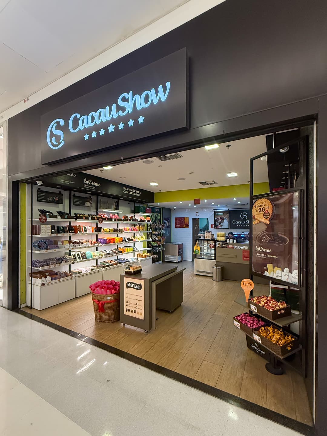 Logo da loja cacau show