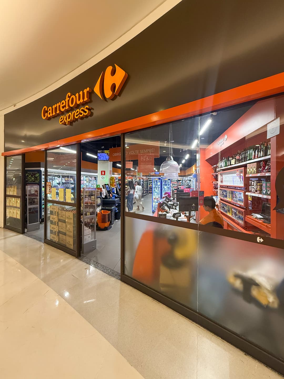 Logo da loja carrefour express