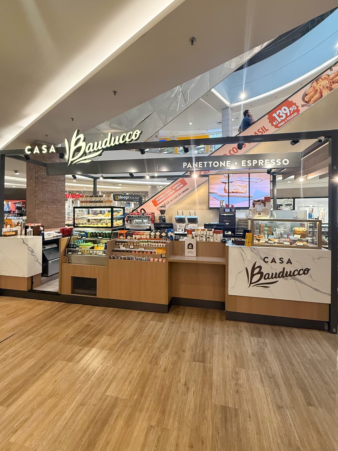 Logo da loja casa bauducco