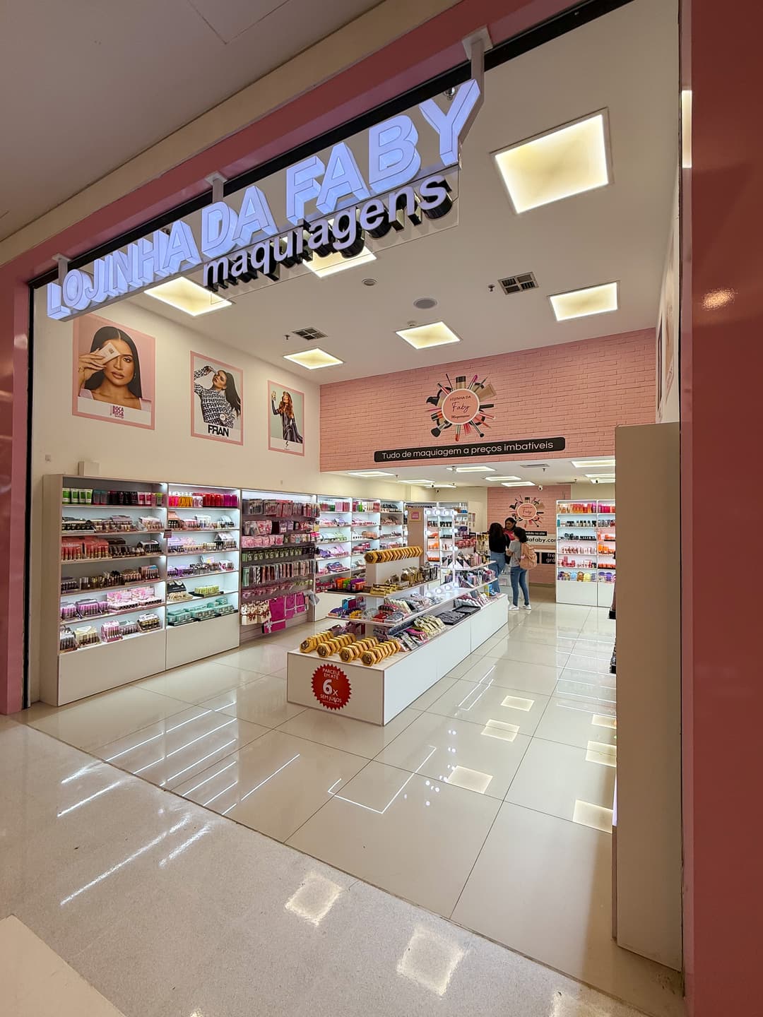 Logo da loja lojinha da faby