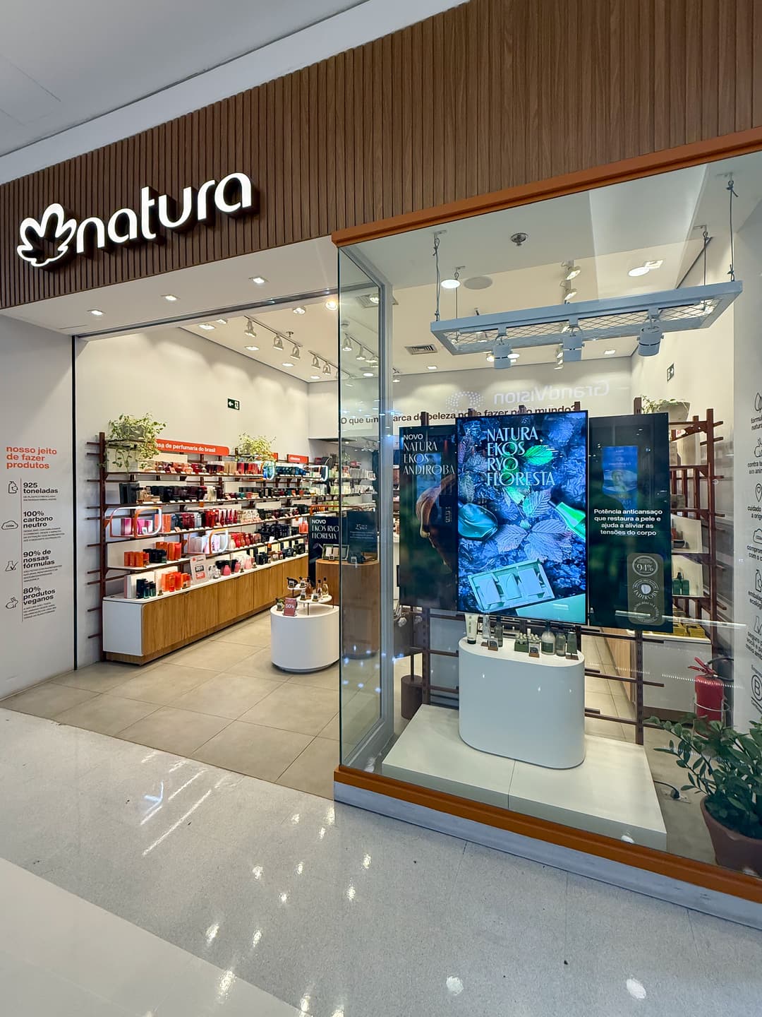 Logo da loja natura