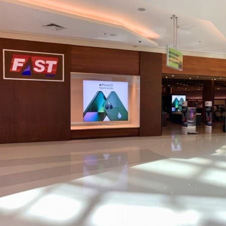 Logo da loja fast shop